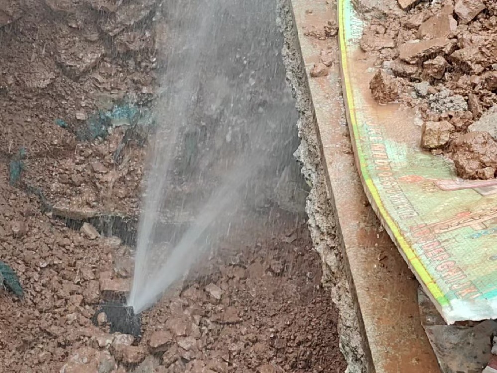 简阳市消防水管漏水检测定点开挖